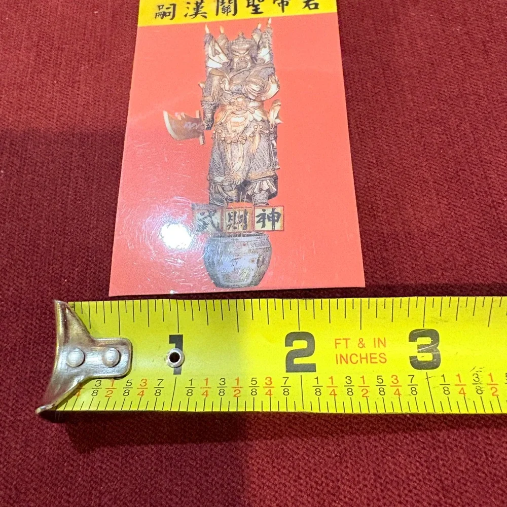 ‼️Never Use‼️Mascot Card-Holly Emperor Quan / God of Wealth 關聖帝君/武财神